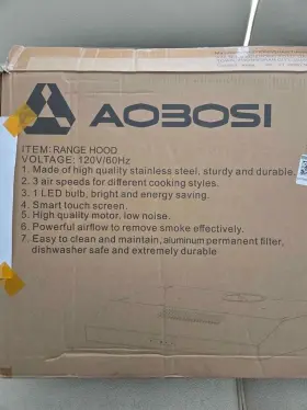 UL-23BTAM30-TS-ST AAOBOSI Cabinet Hood