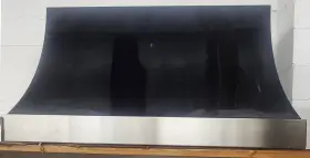 AH-4830MRQ-IND-BN AGA Box Wall Mount Curved Front Hood