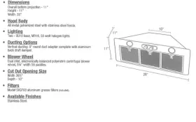 SEVS28S2 AIR KING Cfm Staineless Cabinet Hood #3