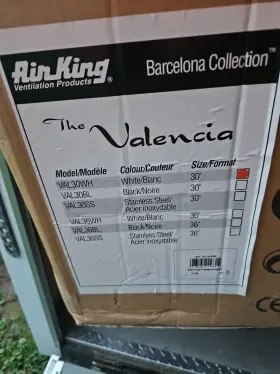 VAL30SS AIR KING Barcelona Valencia Kitchen Hood