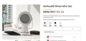 AHWI101 AIRHOOD Wired Set
