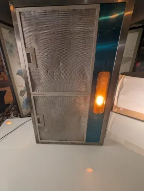 104E75 AKDY Steel Cabinet Hood Led