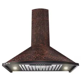 705353132513 AKDY Convertible Wall Mount Embossed Copper Vine