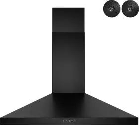 AK-RH0474 AKDY Convertible Kitchen Wall Mount Hood Carbon Pa #3