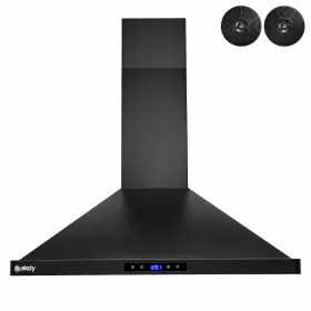 AKRH0325 AKDY Convertible Kitchen Wall Mount Hood Steel Wi #3