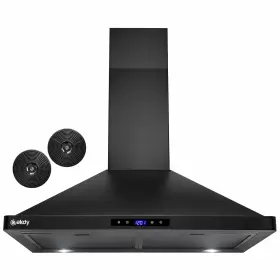 AKRH0325 AKDY Convertible Kitchen Wall Mount Hood Steel Wi