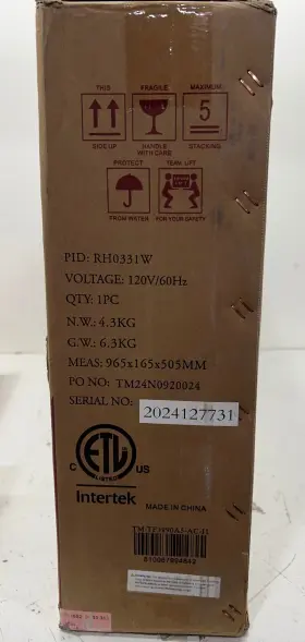 RH0331W AKDY Cabinet Hood Filter
