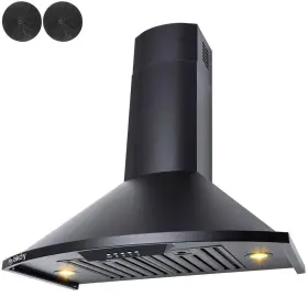 RH0344CFL AKDY Convertible Wall Mount Hood Carbon Filters #3