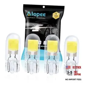 Amazenar Tm Am-194-cob-2smd 4-pack T10 Led Bulb 6500k Replacement For 193 194 198 W5w 168 White