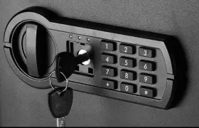 50SAM AMAZON BASICS Keypad Safe Feet Lock #2