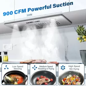 3005D AMZCHEF Steel Hood Cfm #2