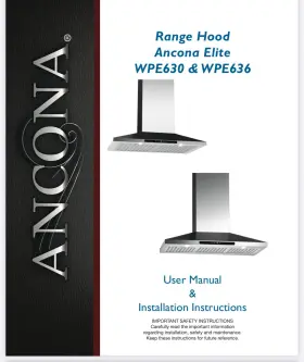 AN116237620070040 ANCONA Hood Hotte