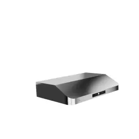 744110687590 ANZZI Cfm Ducted Convertible Cabinet Hood Steel