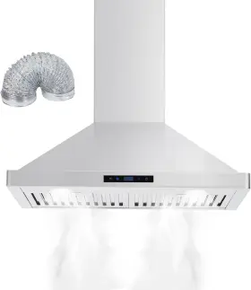 302A-DZ APRAFIE Kitchen Hood Wall Duct Touch Control Timer