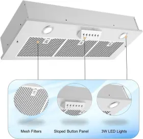 RH24-R01 AWOCO Split Steel Hood Cfm Led #2