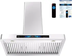 RH25-W02 AWOCO Steel Wall Mount Hood Voice Gesture