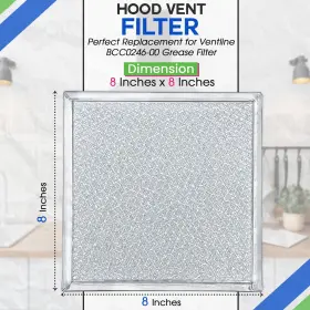 850005222651 BAGEAN Stove Hood Vent Filter Ventline #3