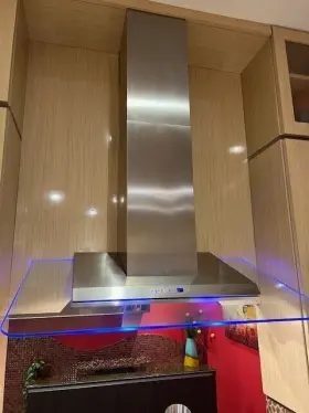 WC26I36SB CHIMNEY Wall Hood Glass Steel