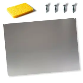 060996860151 BIRDTOWN TRADERS Bt Steel Backsplash Panel Wall