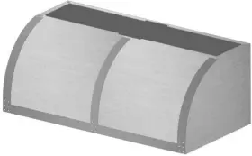 BZ030MLPLTC BLUE STAR Bonanza Wall Mount Hood