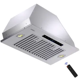 08S30 BRANO Cfm Steel Hood Ducted Ductless Remote Control