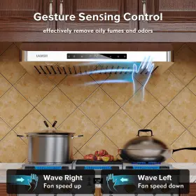 15S36 BRANO Cfm Cabinet Hood Steel Stove Remote Control