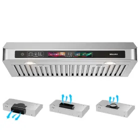 197C30 BRANO Cabinet Hood Cfm Voice Gesture Touch Control