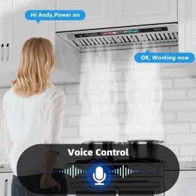 BU09B-V36-HYF BRANO Hood Voice Gesture Touch Control #2