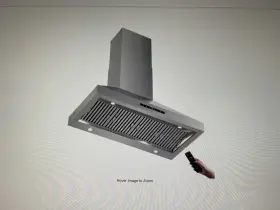 IAW05-48 BRANO Convertible Wall Hood Steel Remote