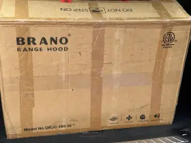 QRJC-185-30 BRANO Steel Kitchen Hood