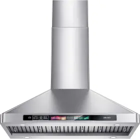 TSR07B-30 BRANO Wall Mount Hood Cfm Ducted Ductless Voice