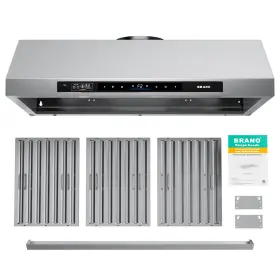 UCE1636 BRANO Inverter Hood Dual Motor Cfm Smart Memory Noise