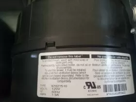 97021510 BROAN Nutone Hood Vent Blower