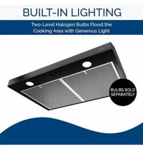 BCSD142BL BROAN Glacier Hood Exhaust Fan Cabinet #2