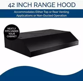 BCSD142BL BROAN Glacier Hood Exhaust Fan Cabinet