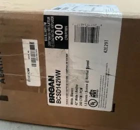 BCSD142WW BROAN Cabinet Hood Cfm Blower #2