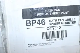BR46 BROAN Sones Bath Fan Grill