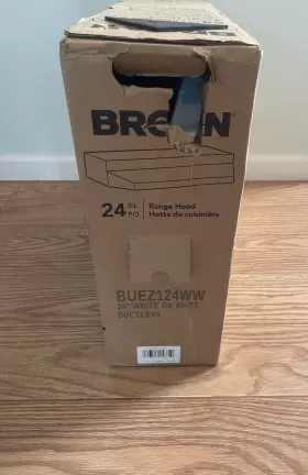 BUEZ124WW BROAN Nutone Ducted Cabinet Ductless Hood #2