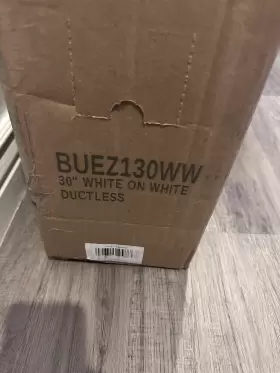 BUEZ130WW BROAN Nutone Cabinet Ductless Hood #3