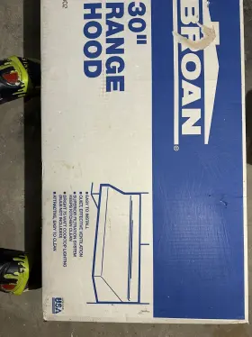 F403002 BROAN Cfm Steel Cabinet Hood