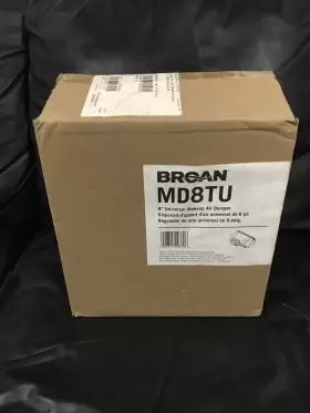 MD8TU BROAN Up Air Box Damper