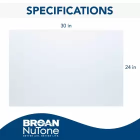 026715271245 BROAN-NUTONE Reversible Backsplash Splatter #2