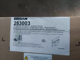 283003 BROAN-NUTONE Eclipse Telescopic Downdraft