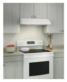 BCSD124WW BROAN-NUTONE Glacier Cabinet Convertible Hood