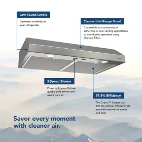 BCSD130SS BROAN-NUTONE Cabinet Hood Convertible Steel #3