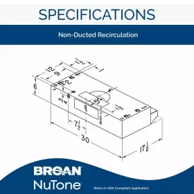 BUEZ330BL BROAN-NUTONE Uc Economy Cabinet #2