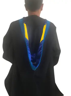 749965052968 CAPPE DIEM Master Graduation Deluxe Hood Nursing #2