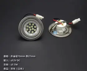 717203190055 CJGHJNFF Hood Led Light Integrated Stove Lamp #2