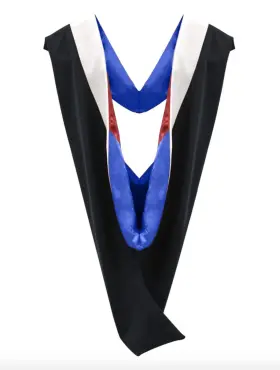 060674276533 CLERKMANS Unisex Graduation Hood Bachelors