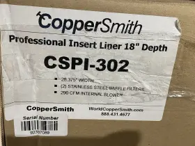 CSPI302 COPPERSMITH Liner Blower Hood #2